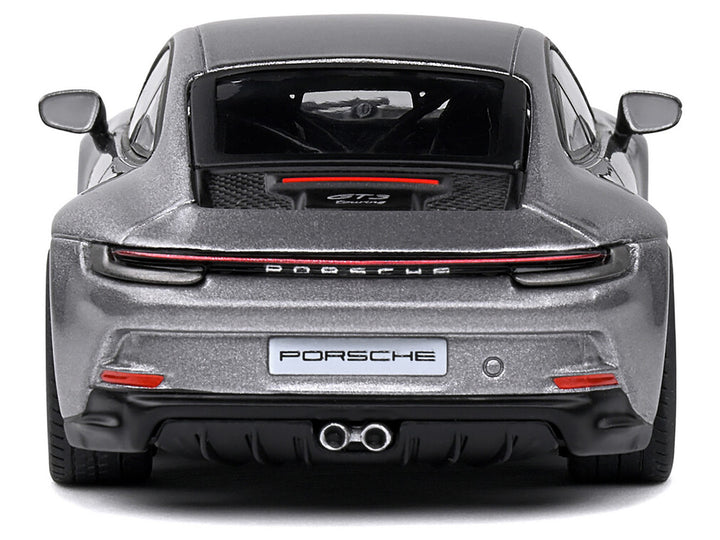 Porsche 911 (992) GT3 Touring GT Silver Metallic 1/43 Diecast Model Car by Solido-1