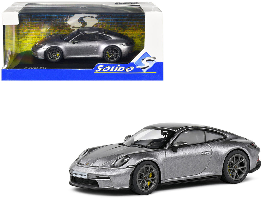 Porsche 911 (992) GT3 Touring GT Silver Metallic 1/43 Diecast Model Car by Solido-4