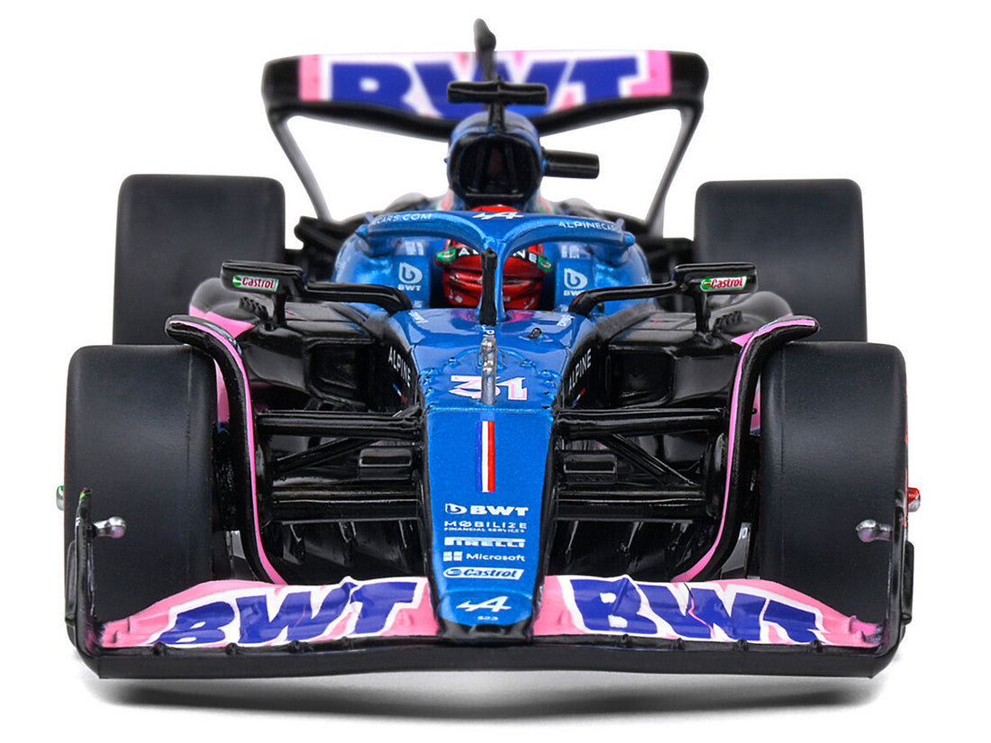 Alpine A523 #31 Esteban Ocon "BWT" 3rd Place "Formula One F1" Monaco GP (2023) 1/43 Diecast Model Car by Solido 4