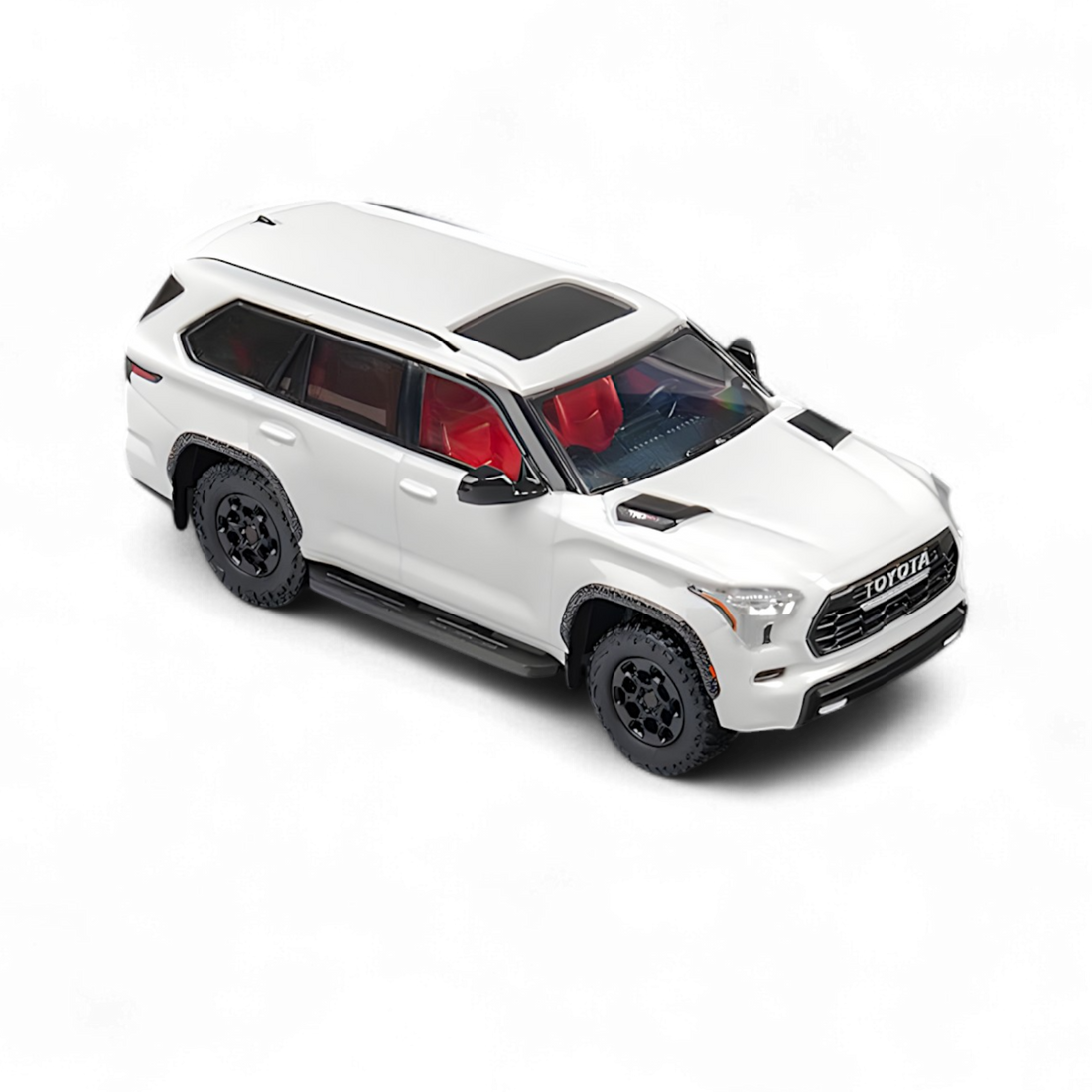 Toyota sequoia pearl white 1:64 by CM MODEL 2