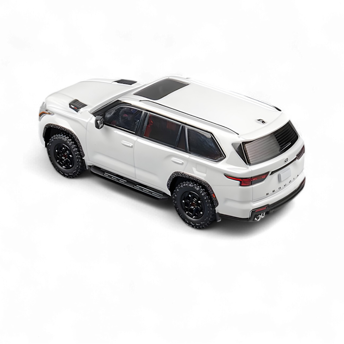 Toyota sequoia pearl white 1:64 by CM MODEL 3