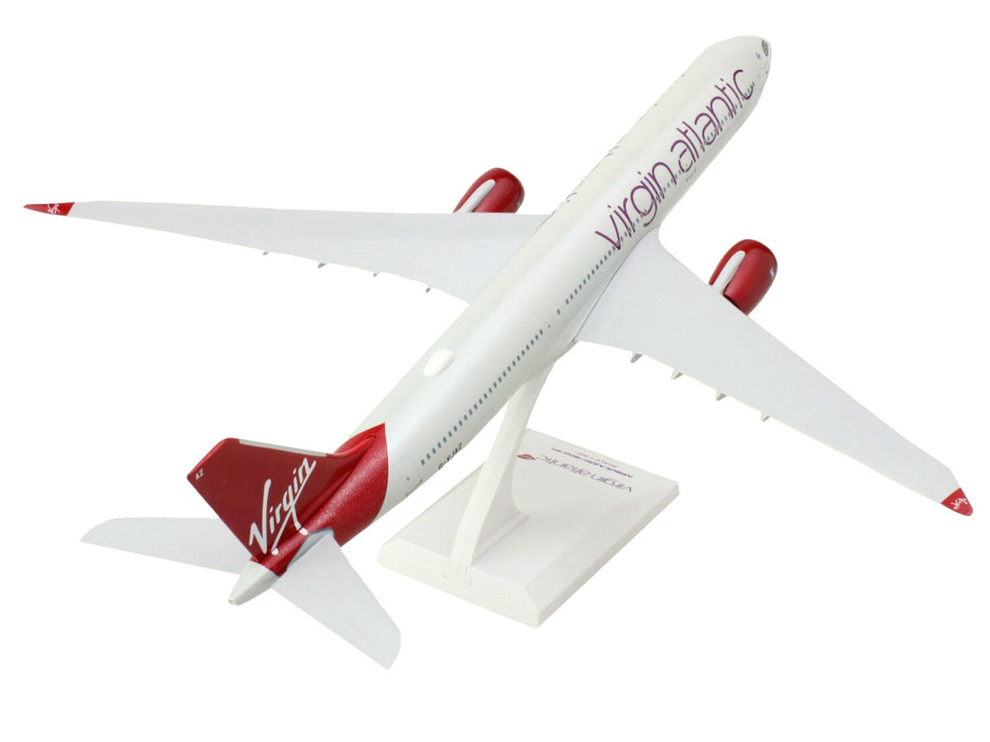 Airbus A330-900 Commercial Aircraft "Virgin Atlantic" (G-VJAZ) Gray with Red Tail (Snap-Fit) 1/200 Plastic Model by Skymarks-2