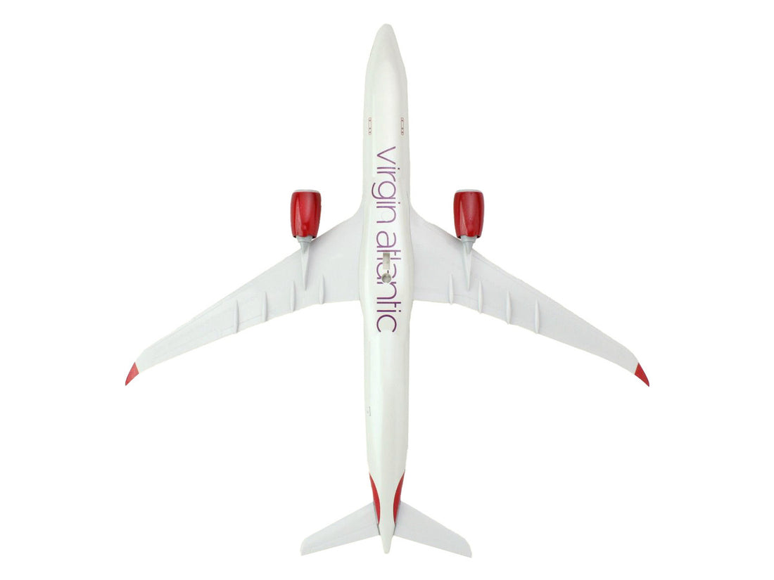 Airbus A330-900 Commercial Aircraft "Virgin Atlantic" (G-VJAZ) Gray with Red Tail (Snap-Fit) 1/200 Plastic Model by Skymarks-3