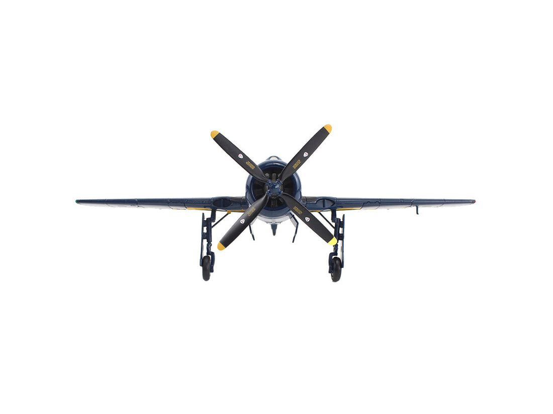 Grumman F8F Bearcat Fighter Aircraft "Blue Angels #2" (1946) United States Navy "SkyMax Models" Series 1/72 Diecast Model by Hobby Master-2
