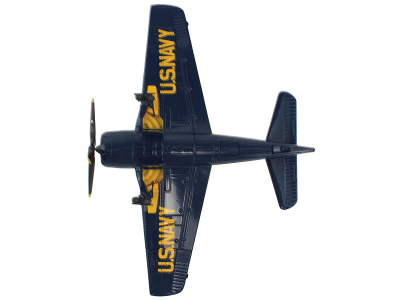 Grumman F8F Bearcat Fighter Aircraft "Blue Angels #2" (1946) United States Navy "SkyMax Models" Series 1/72 Diecast Model by Hobby Master-4
