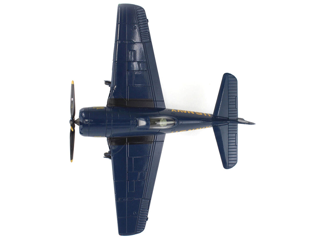 Grumman F8F Bearcat Fighter Aircraft "Blue Angels (#1-5 decals)" (1946) United States Navy "SkyMax Models" Series 1/72 Diecast Model by Hobby Master-4