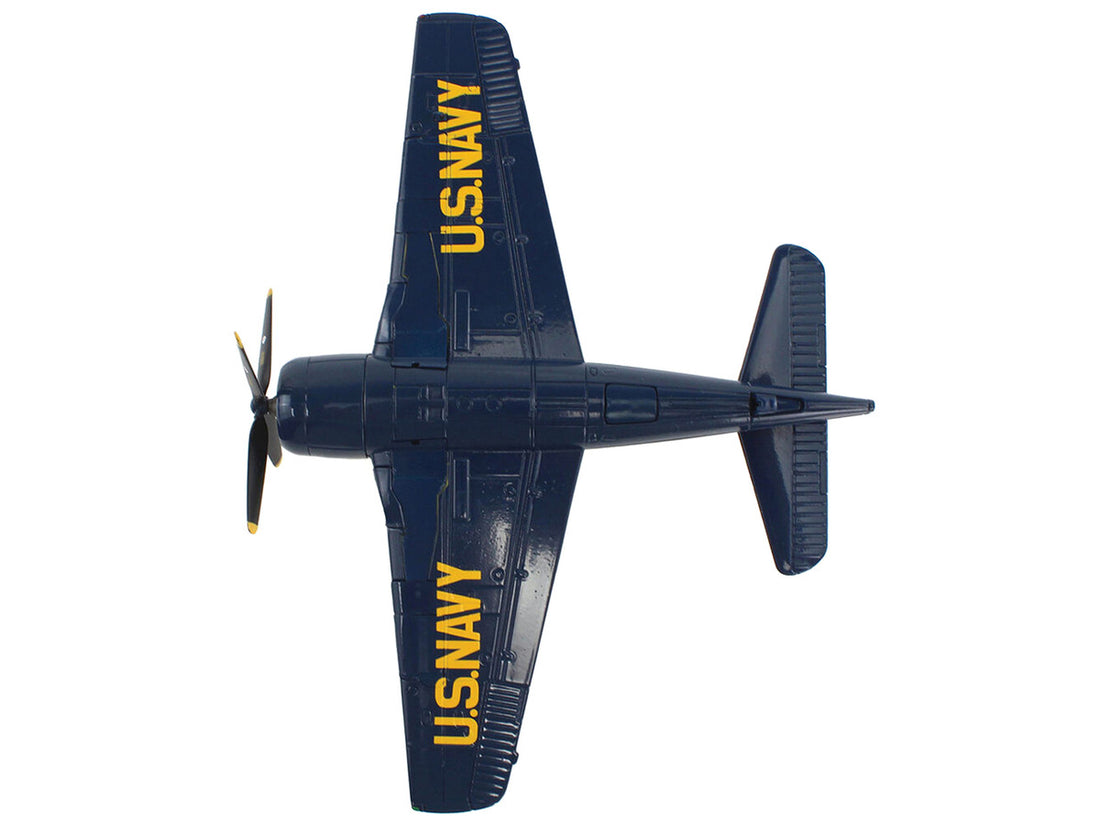 Grumman F8F Bearcat Fighter Aircraft "Blue Angels (#1-5 decals)" (1946) United States Navy "SkyMax Models" Series 1/72 Diecast Model by Hobby Master-3