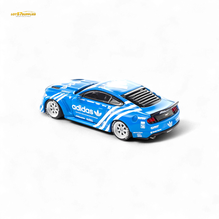 Ford Mustang GT Widebody Modified - A d i d a s Clover 1:64 by Liberty64