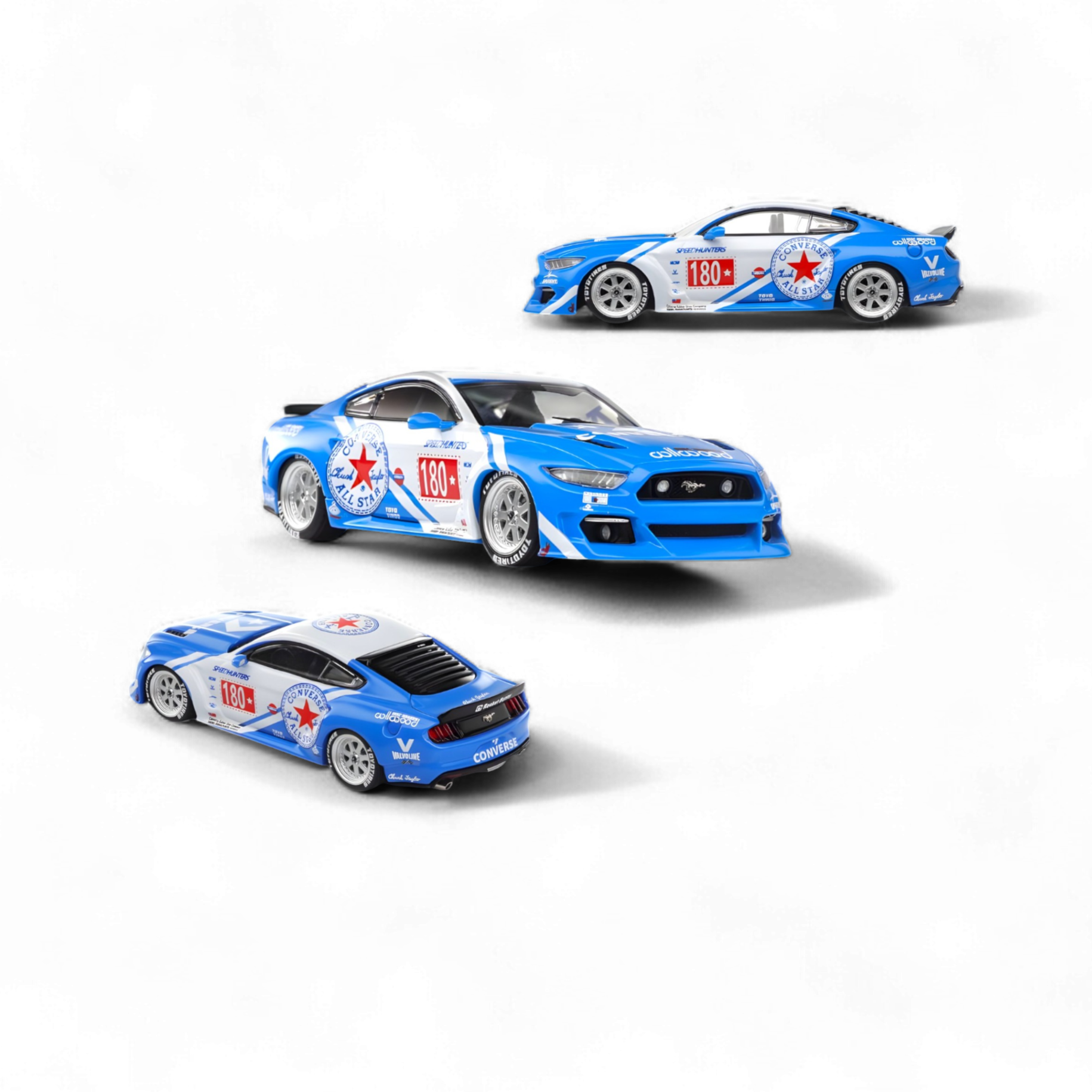 Ford Mustang GT Widebody Modified - C o n v e r s e 1:64 by Liberty64