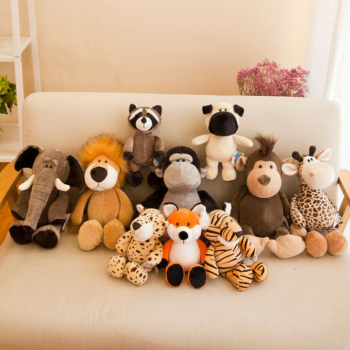 Safari Plush Toy Collection