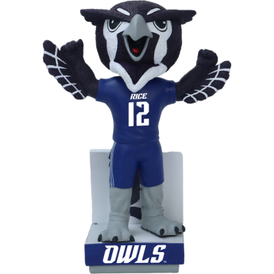 Sammy the Owl Rice Owls Mascot Bobblehead 2