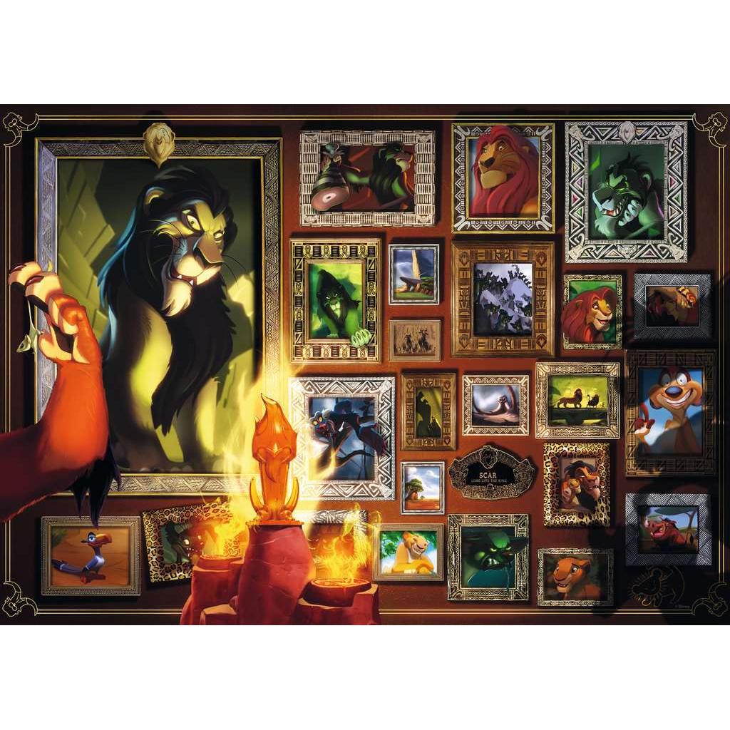 Disney Villainous Scar Lion King puzzle