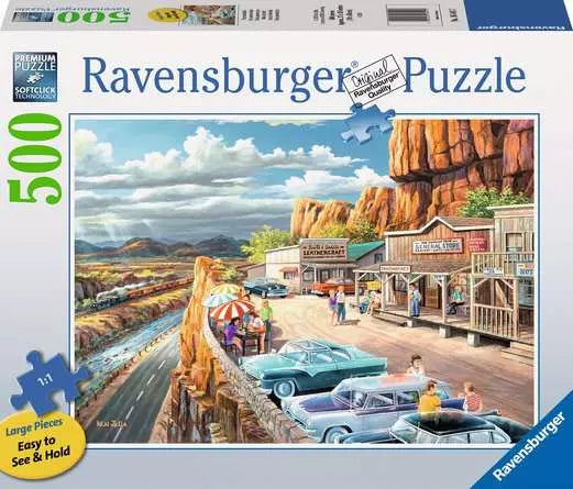 Ravensburger Scenic Overlook Puzzle - 500 Piece Jigsaw Puzzle