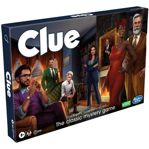 Clue Classic Mystery Board Game Reimagined Edition box