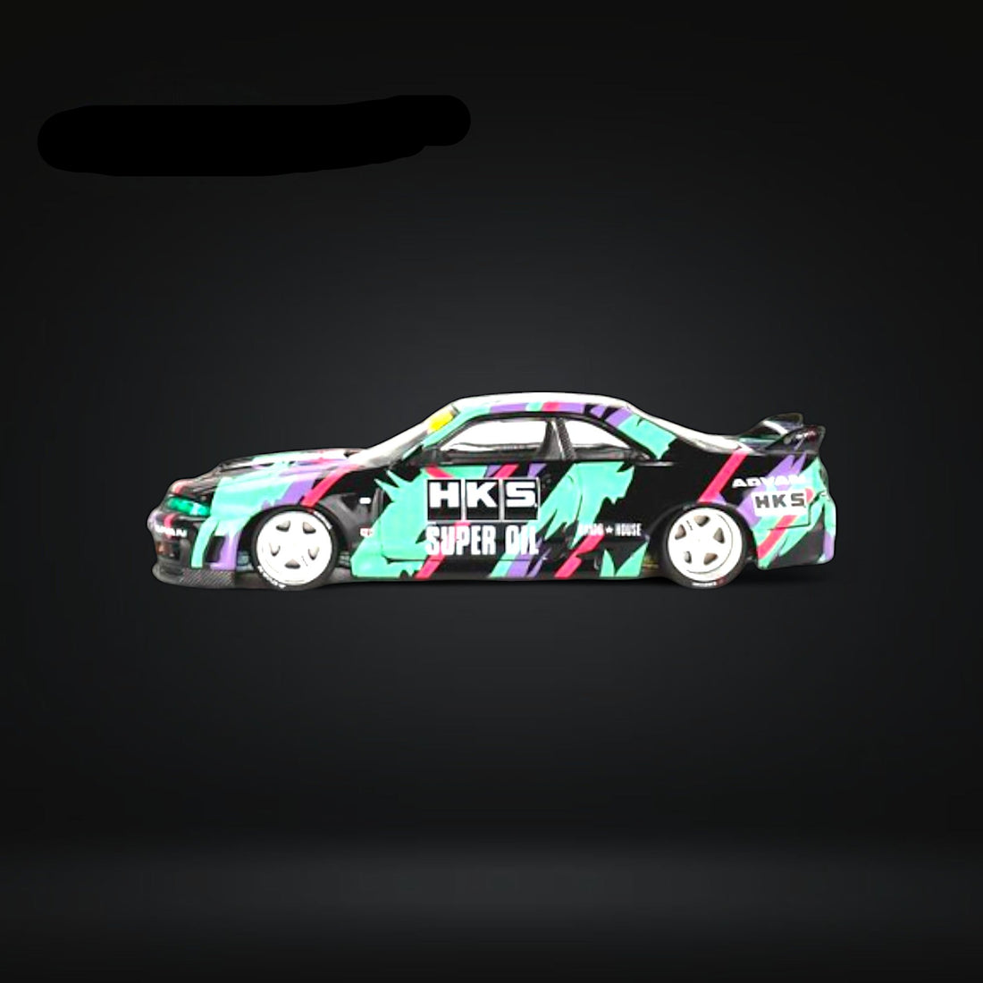 Nissan Skyline GT-R R33 HKS Livery V1 1:64 KHMG129 by Mini GT x Kaido House 2