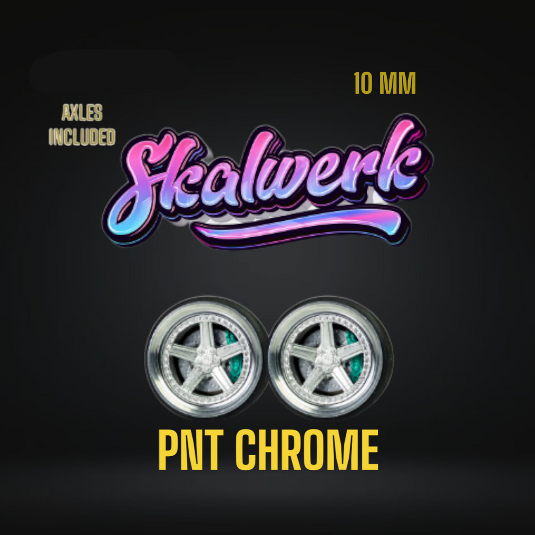 SKALWERK Wheels 1:64 10mm High Quality Wheels With Bearing System GROUP 3g