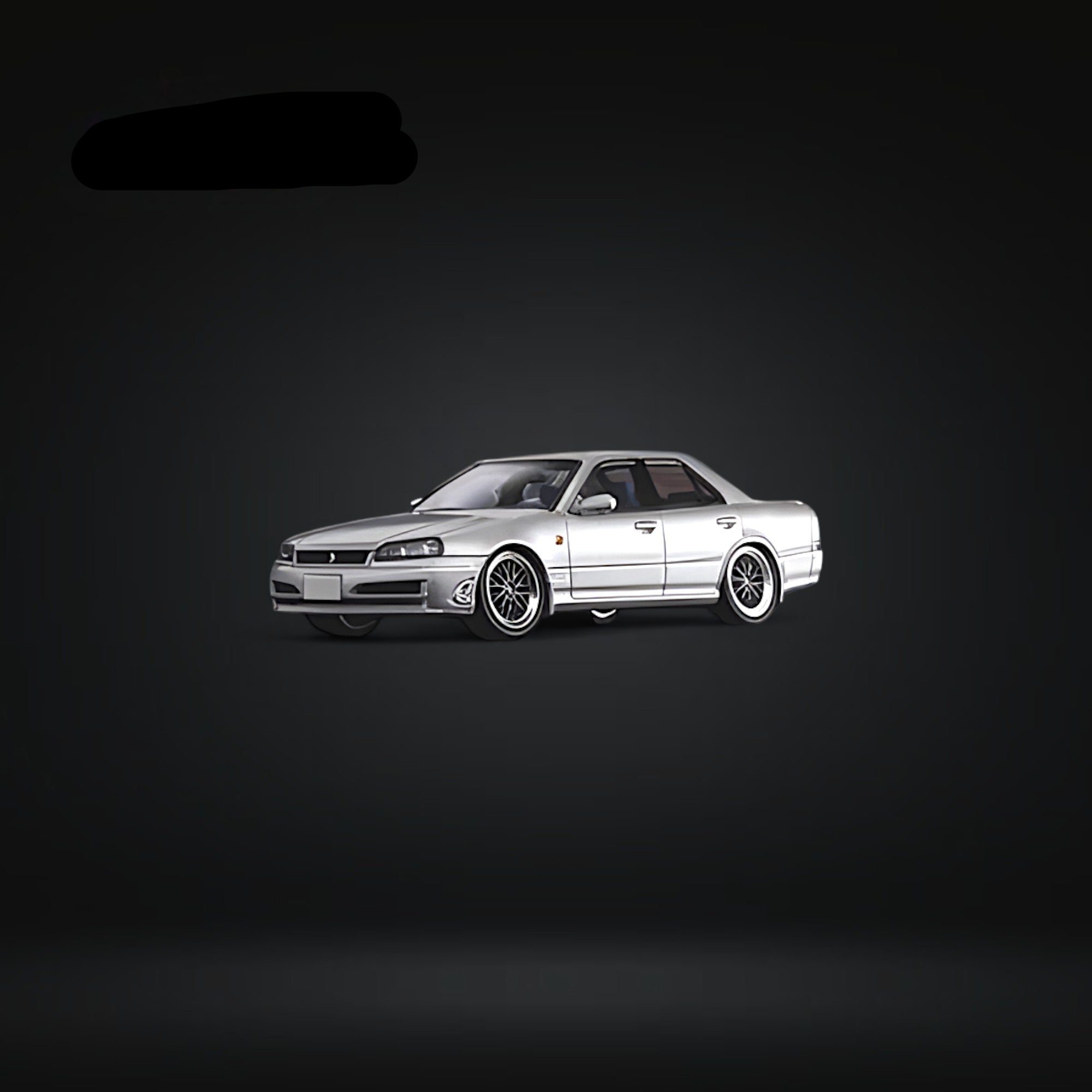 Nissan ER34 SKYLINE 25GT-t AIT Exhibition Model Ordinary Silver 1:64 by Mortal 4