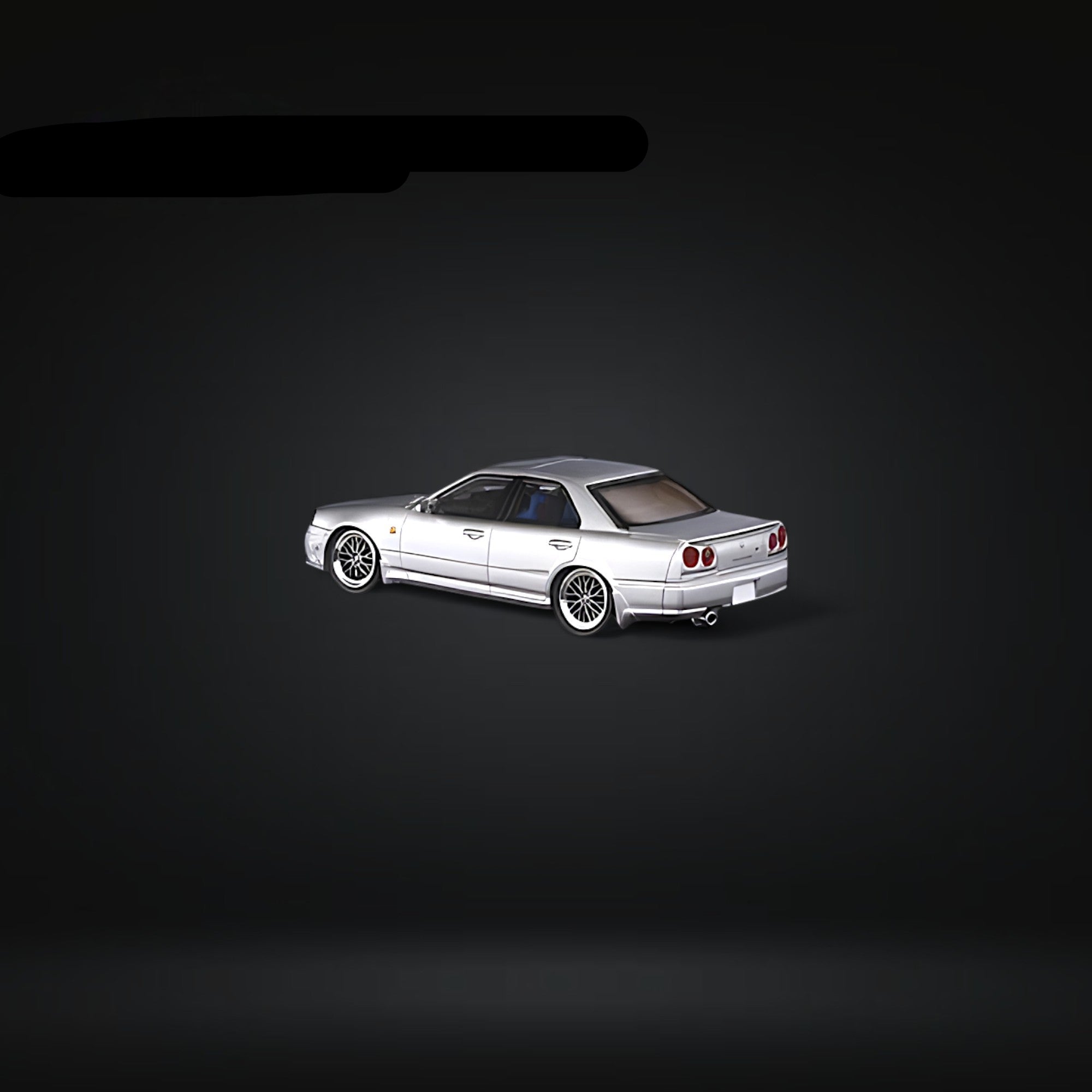 Nissan Skyline 25GT Turbo ER34イグニッションモデル IG1807 Nissan Skyline 25GT Turbo (ER34) Gun Metallic NISMO