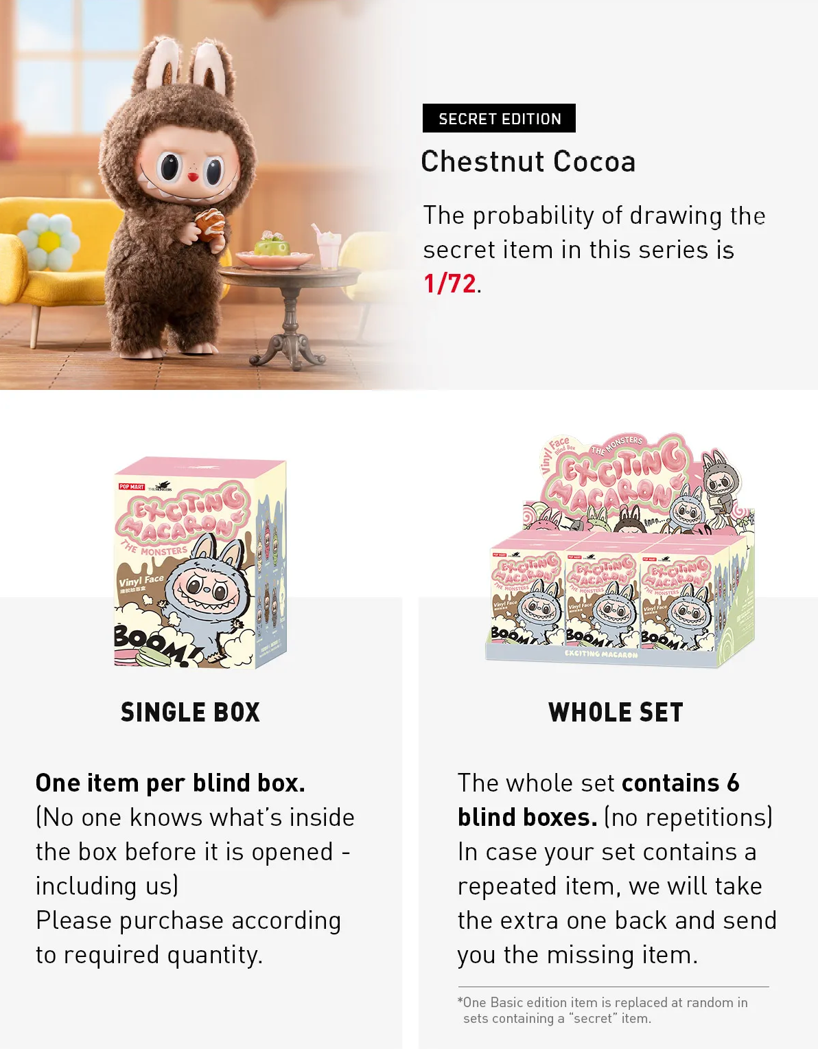 Pop Mart Labubu Exciting Macaron Blind Box 6