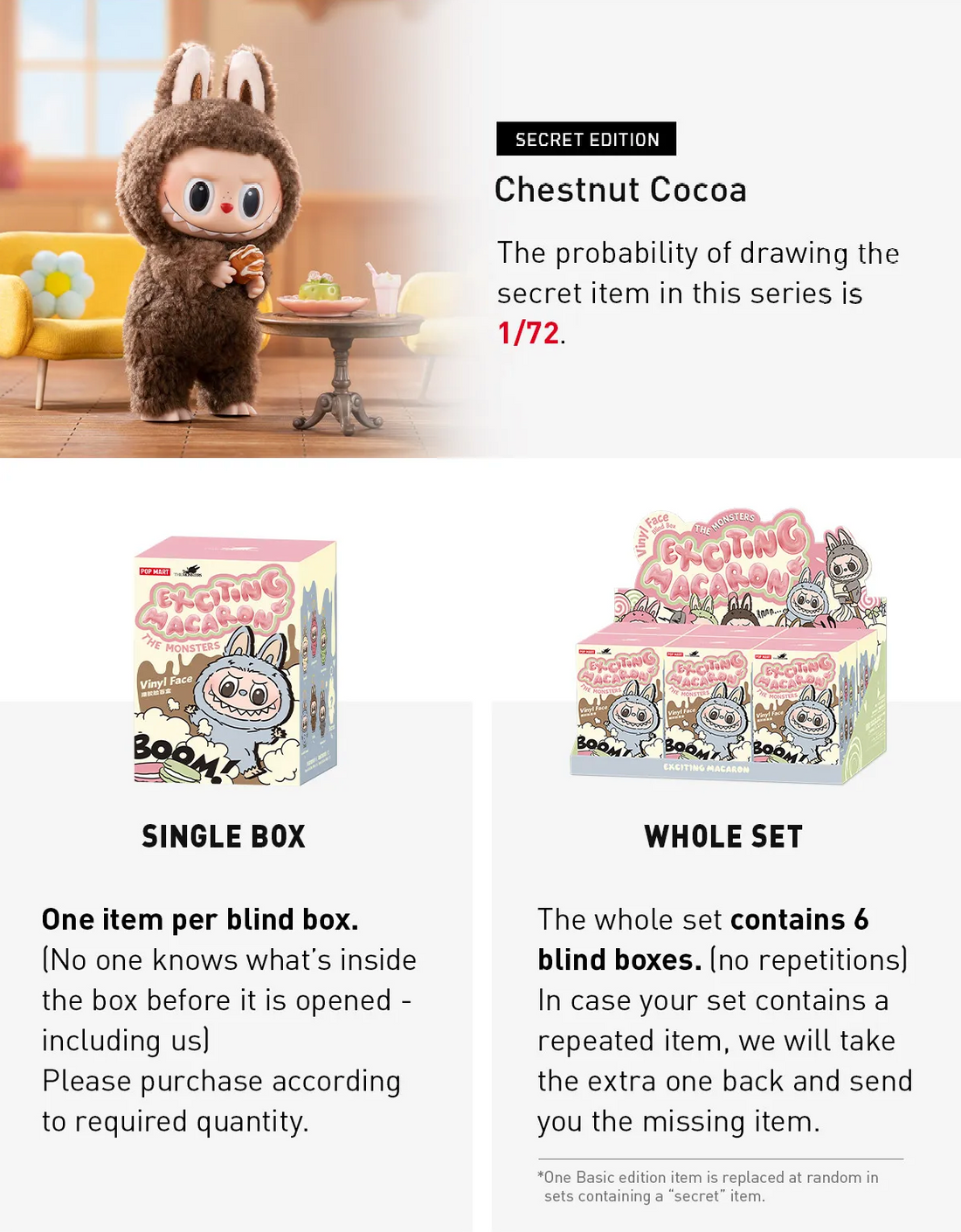 Pop Mart Labubu Exciting Macaron Blind Box 6