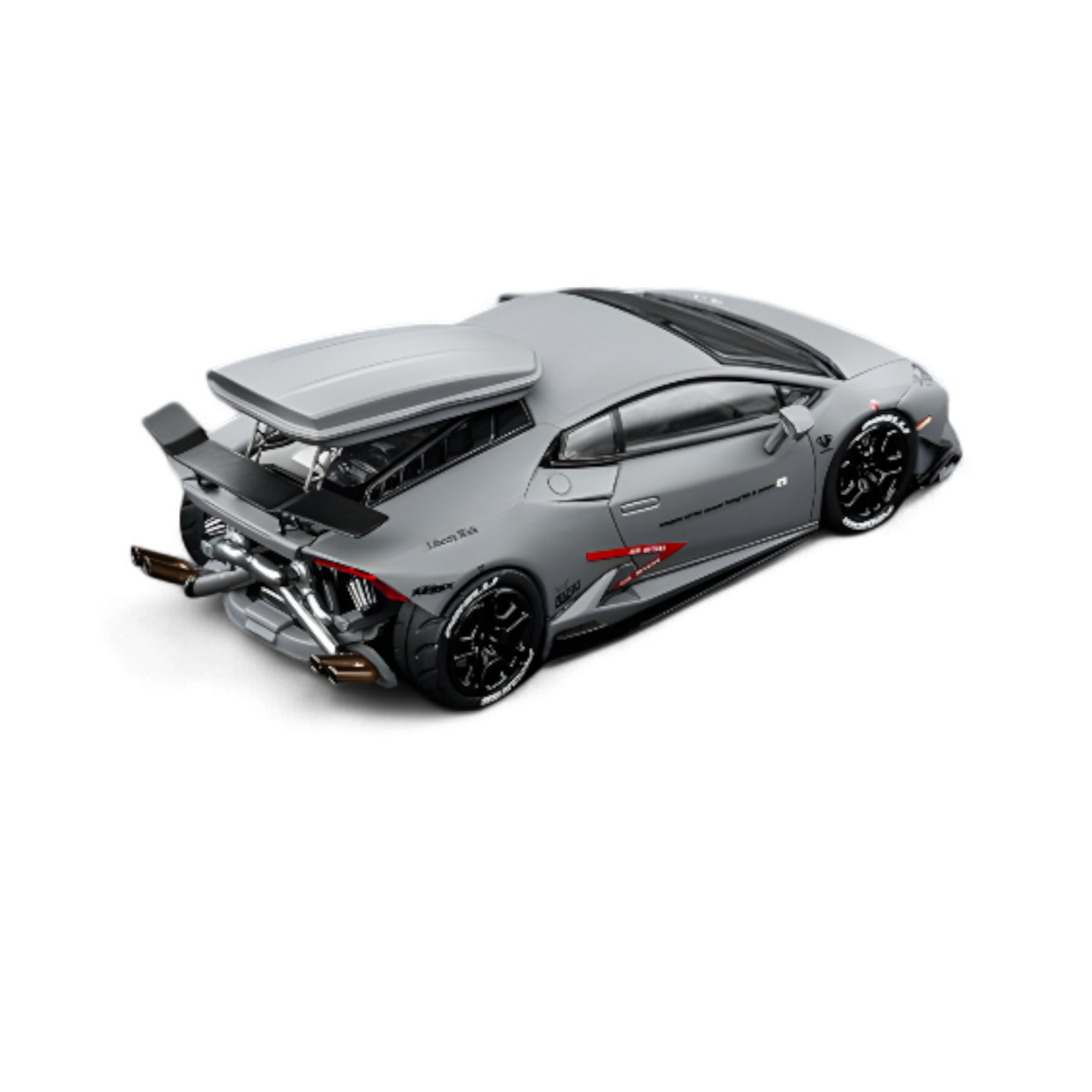 Lamborghini Cartelfunds LP610-4 Twin Turbo - Gray 1:64 by FindClassically  2