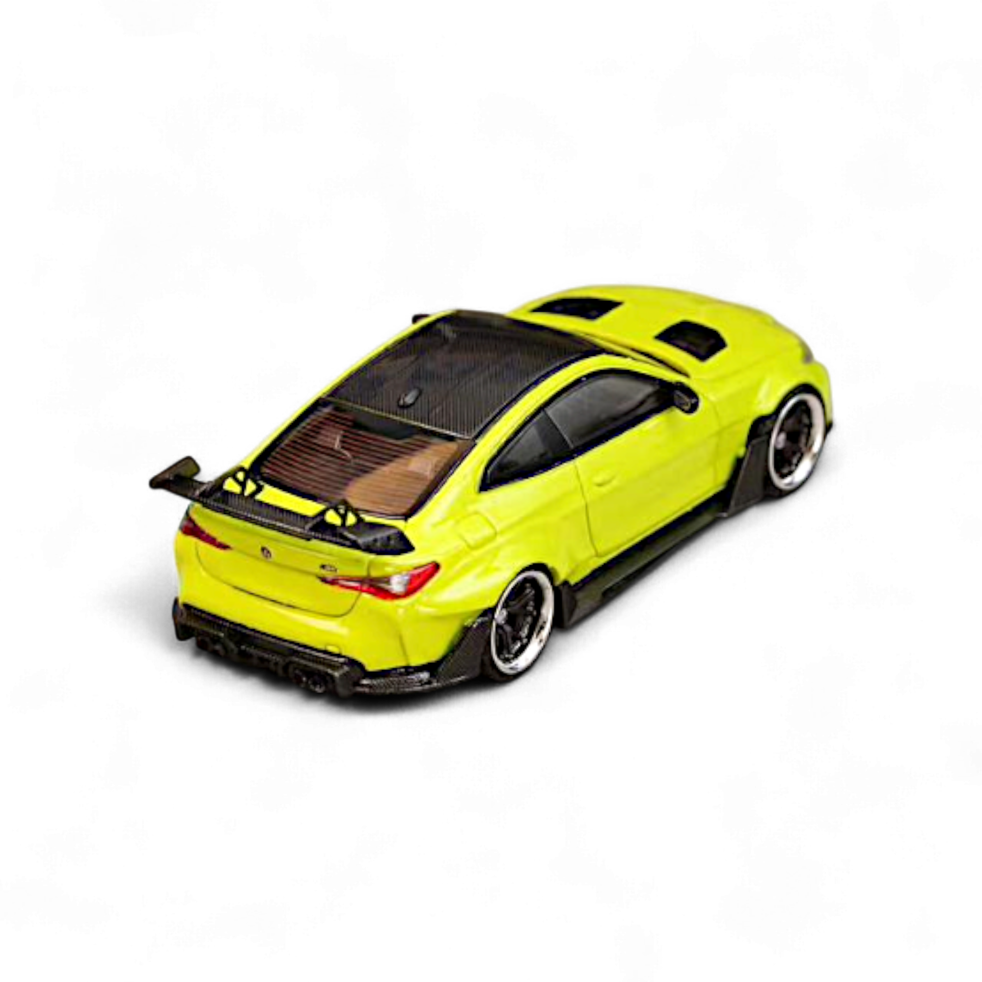 BMW G82 M4 Wide-Body Modified - Sao Paulo Yellow 1:64 by SW  2