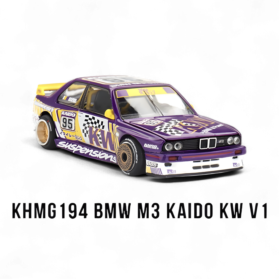 BMW M3 Kaido KW V1 - 1/64 by Mini GT 
