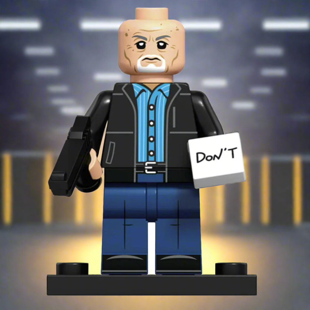 Mike Ehrmantraut Breaking Bad Minifigure for Lego