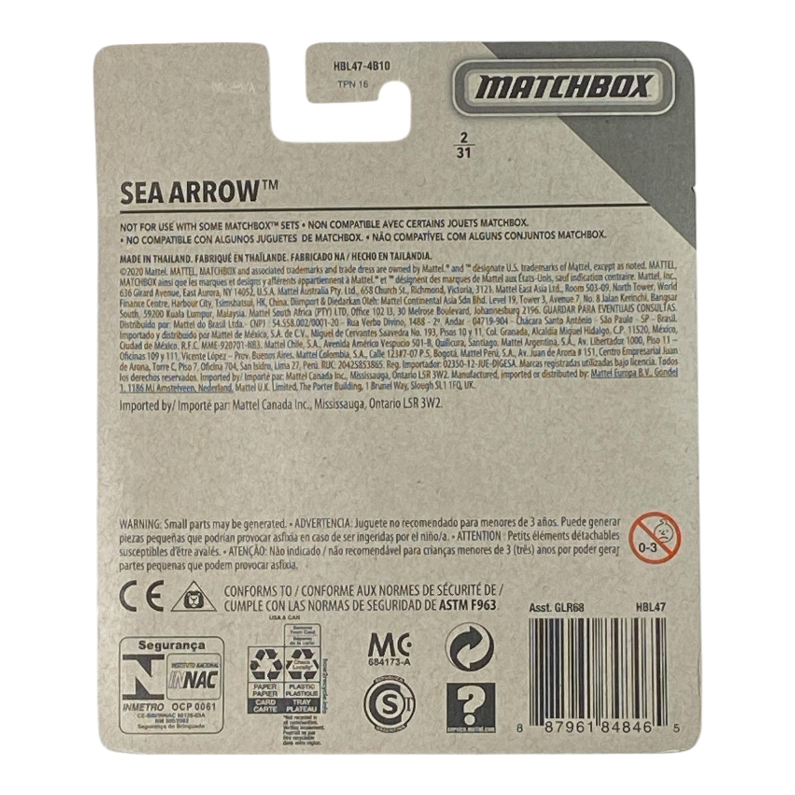 Matchbox Sea Arrow - Sky Busters Series 2/31 2