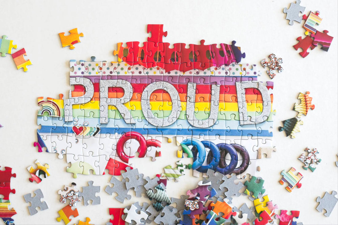 Proud Puzzle by DeAnna Tibbs 500 Piece LGBTQIA+ Art Jigsaw Celebrating Pride and Oakland Community 9