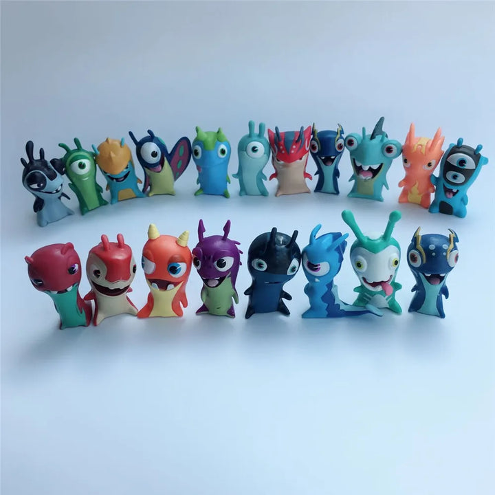 Slugterra Cartoon Anime Action Figure PVC Model Collection Toy Set-0