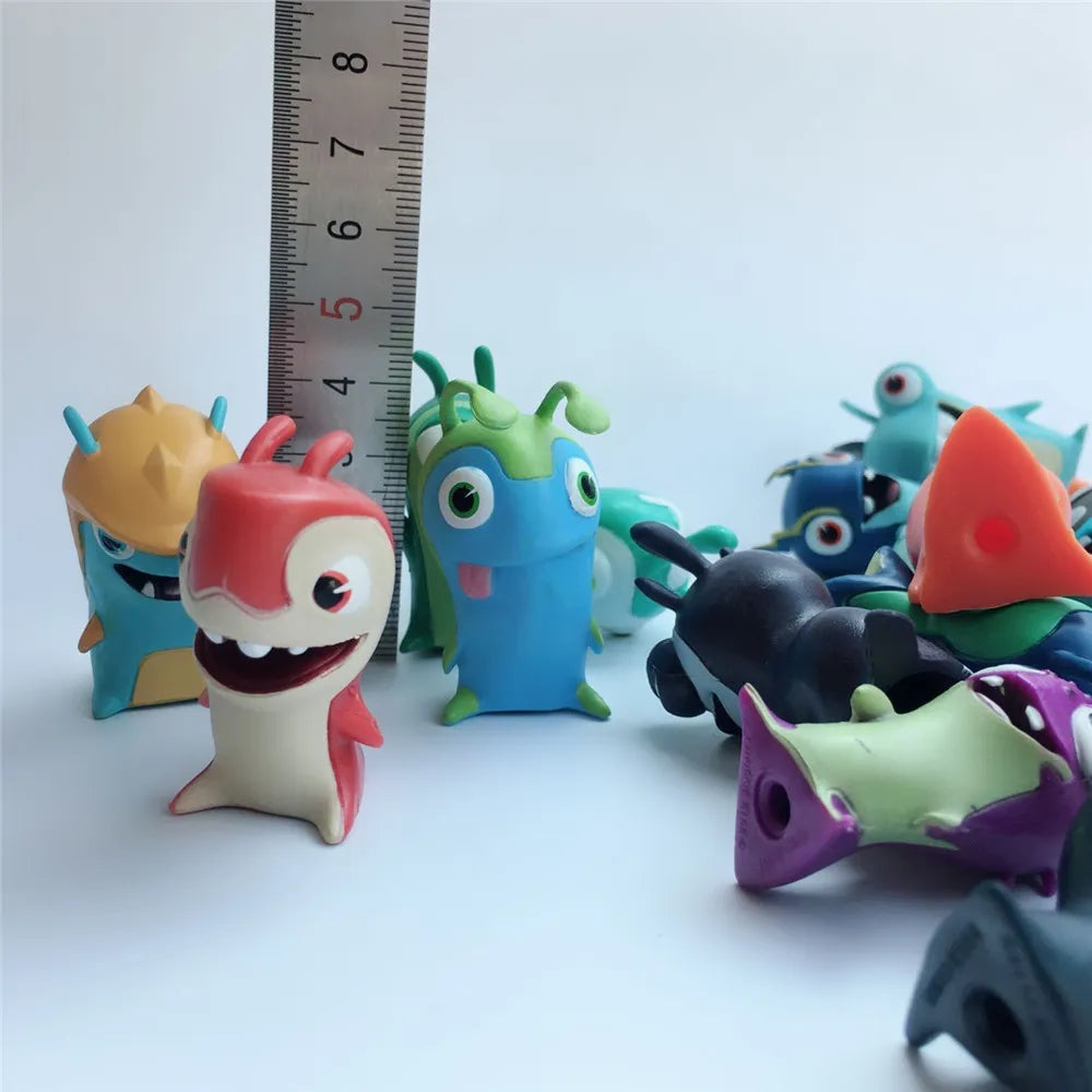 Slugterra Cartoon Anime Action Figure PVC Model Collection Toy Set-4