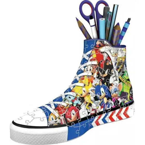 Sonic the Hedgehog Sneaker 112 Piece 3D Jigsaw Puzzle Ravensburger 2
