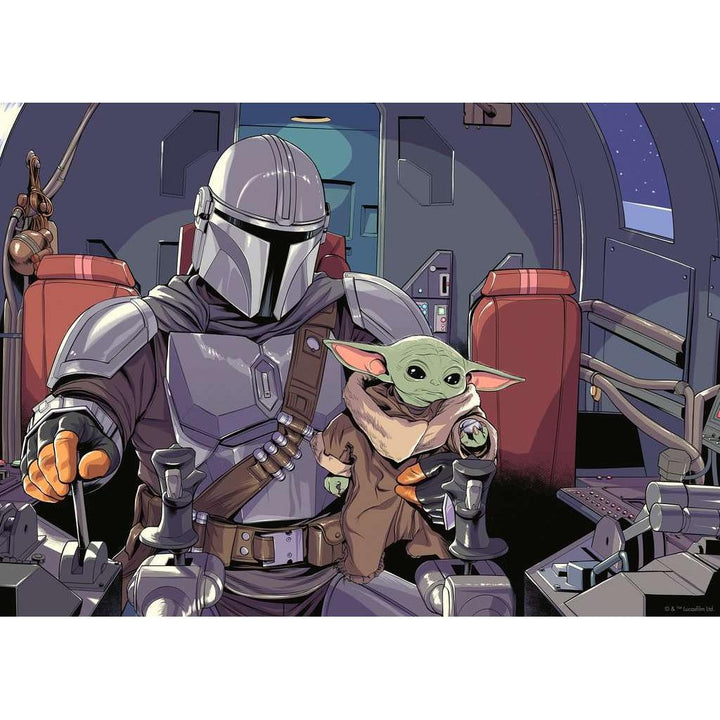 Stars Wars Mandalorian 1000 Piece Jigsaw Puzzle Ravensburger 2