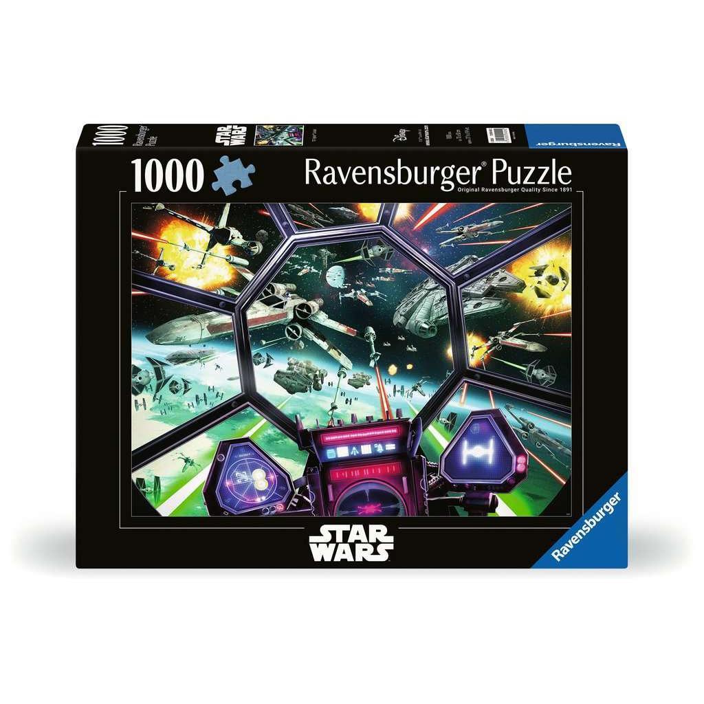Stars Wars Tie Fighter Cockpit 1000 Piece Jigsaw Puzzle Ravensburger