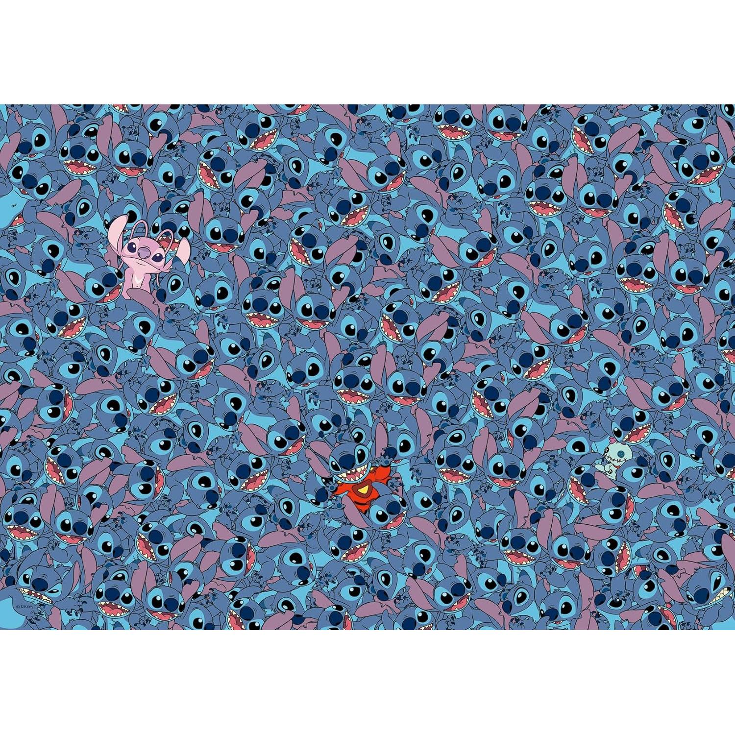 Stitch Challenge 1000 Piece Jigsaw Puzzle Ravensburger 2
