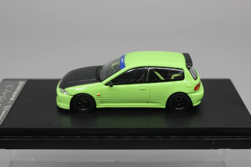 Honda Civic Street Weapon EG6 Spoon Green Livery