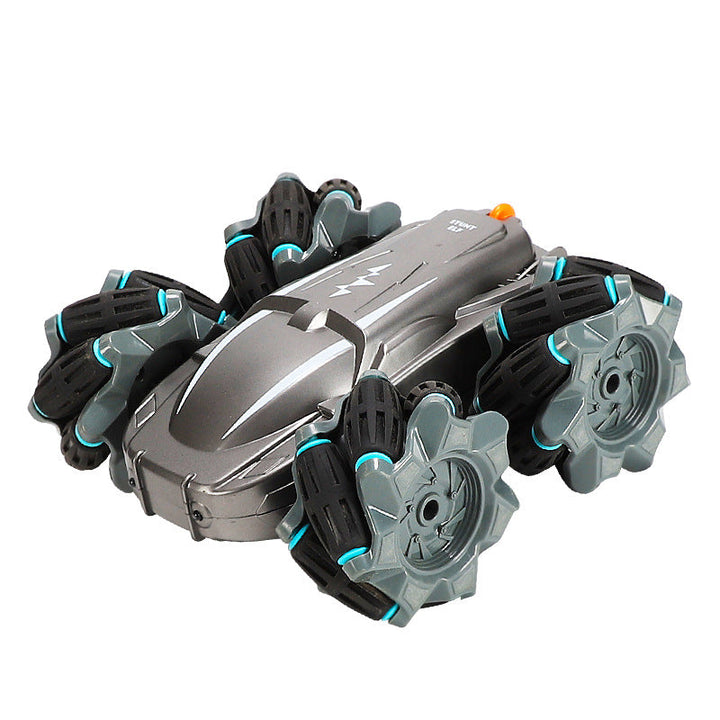 360-degree spinning remote control stunt vehicle