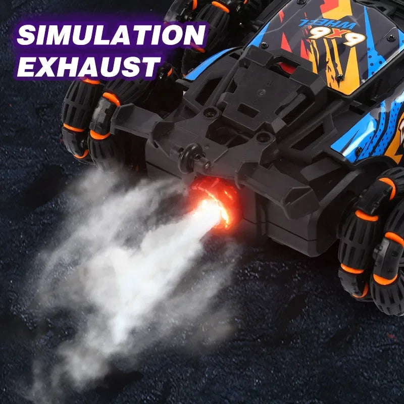 Stunt Drift Six-Wheel RC Car - Ultimate Remote Control Fun-3