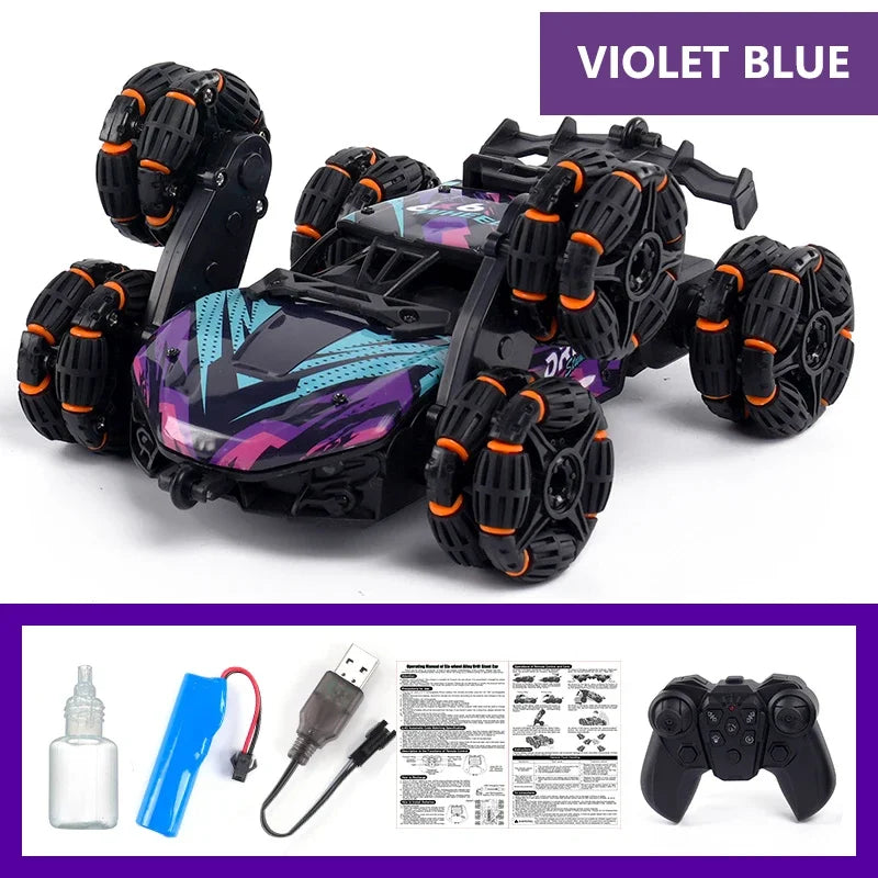 Stunt Drift Six-Wheel RC Car - Ultimate Remote Control Fun-6