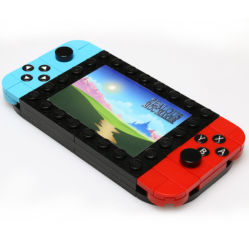 Custom Pretendo 2017 Handheld Console Building Set made using LEGO parts 4