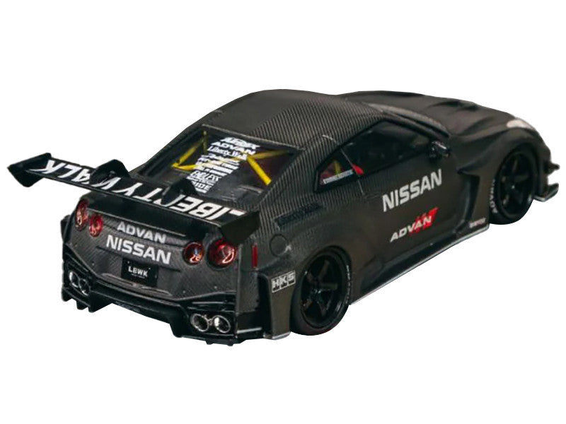 Nissan 35GT-RR LB-Silhouette WORKS GT RHD (Right Hand Drive) "Liberty Walk" Full Carbon "Hobby43" Series 1/43 Diecast Model Car by Tarmac Works-0