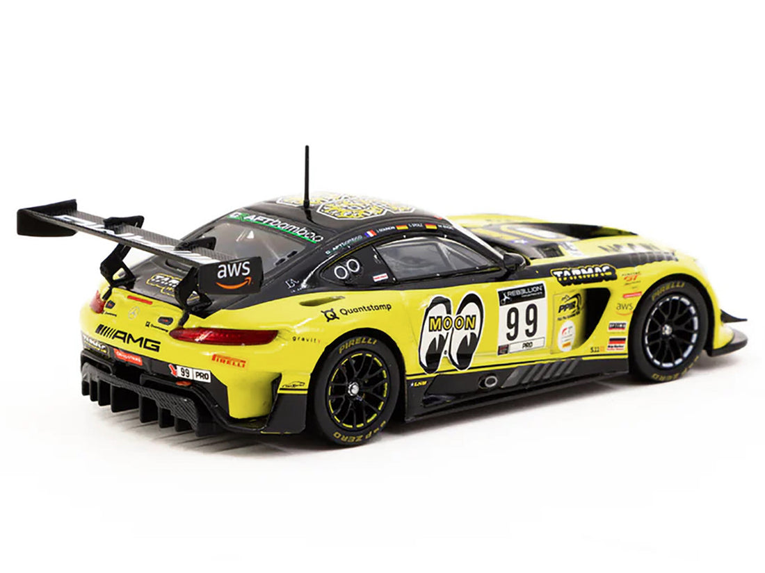 Mercedes-AMG GT3 #99 Maro Engel - Jules Gounon - Luca Stolz "Mooneyes" Indianapolis 8 Hours (2021) "Hobby43" Series 1/43 Diecast Model Car by Tarmac Works-1