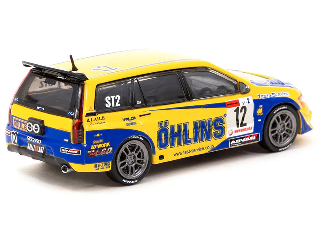 Mitsubishi Lancer Evolution Wagon RHD (Right Hand Drive) #12 "Super Taikyu Series Round 3 13th Tokachi 24 Hours" (2006) "Hobby64" Series 1/64 Diecast Model Car by Tarmac Works-1