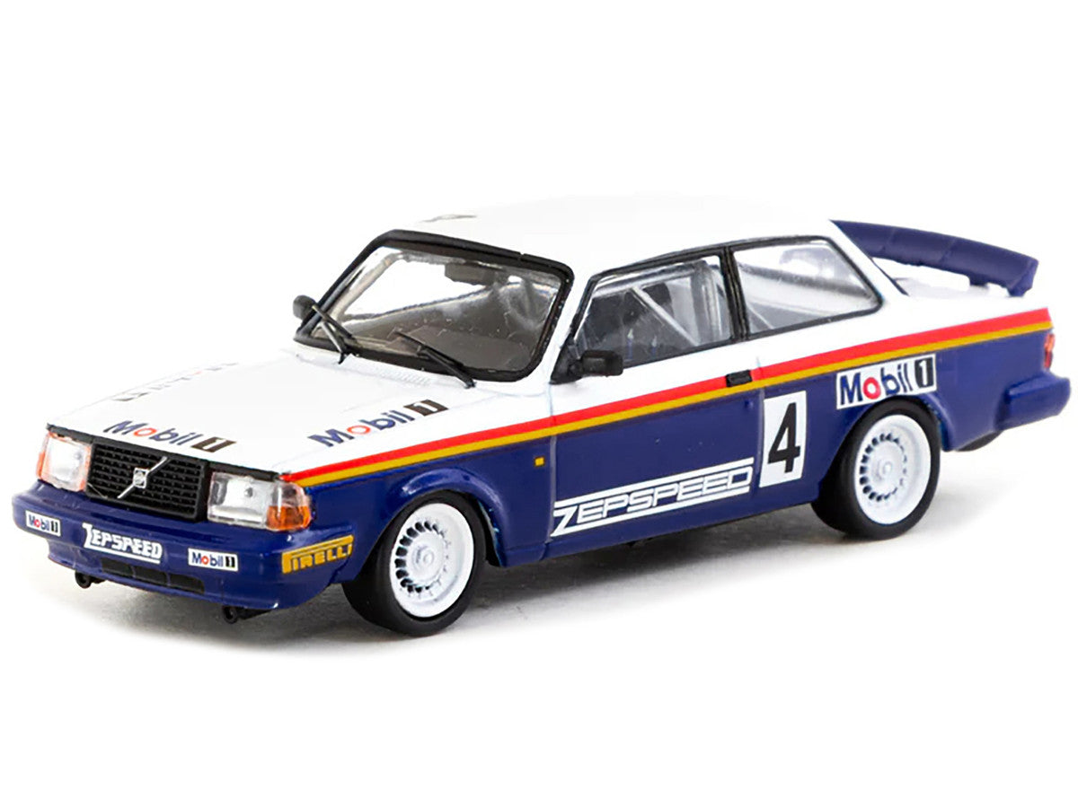 Volvo 240 Turbo #4 Per-Gunnar Andersson Winner "Malaysian Group A Championships" (1987) "Hobby64" Series 1/64 Diecast Model Car by Tarmac Works-1