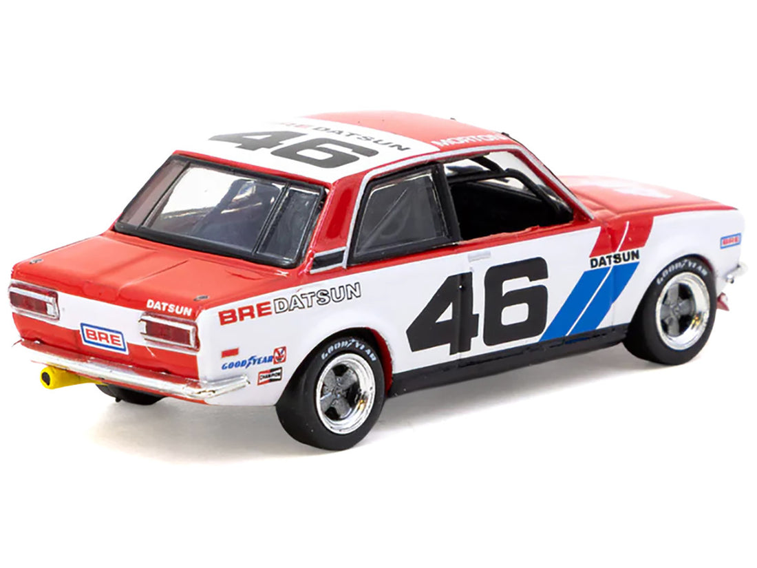 Datsun 510 #46 John Morton "Brock Racing Enterprises" Winner "Trans-Am 2.5 Championship" (1971) "Hobby64" Series 1/64 Diecast Model Car by Tarmac Works 2