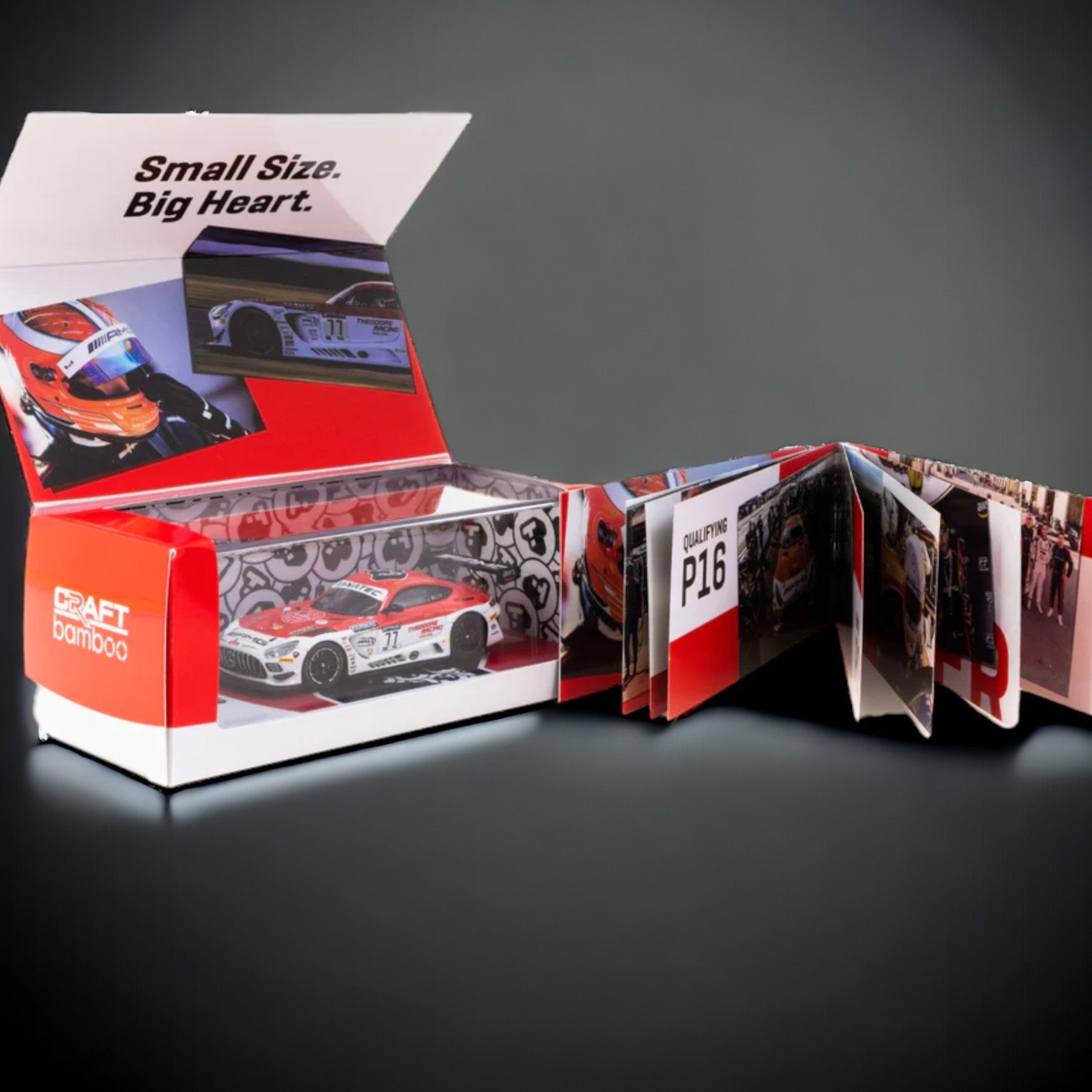 Mercedes AMG GT3 Indianapolis 8h 2022 Winner 1:64 T64-062-22IND77 by Tarmac Works  3