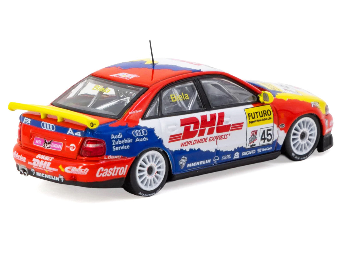 Audi A4 Quattro #45 Frank Biela "Super Tourenwagen Cup" (1998) "Hobby64" Series 1/64 Diecast Model Car by Tarmac Works