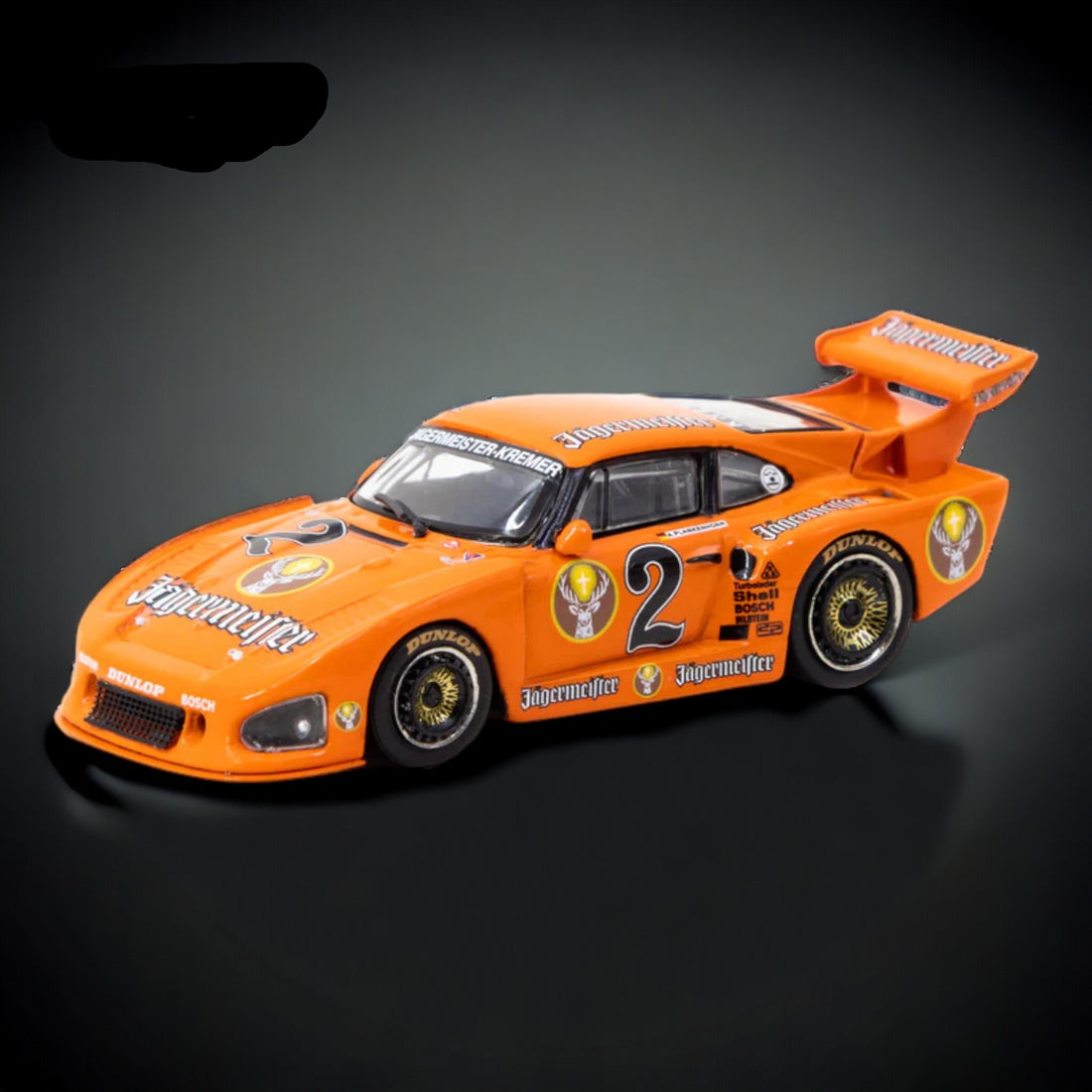 Porsche 935 K3 DRM 1980 Jagermeister #T64-079-80DRM02 1:64 by Tarmac Works