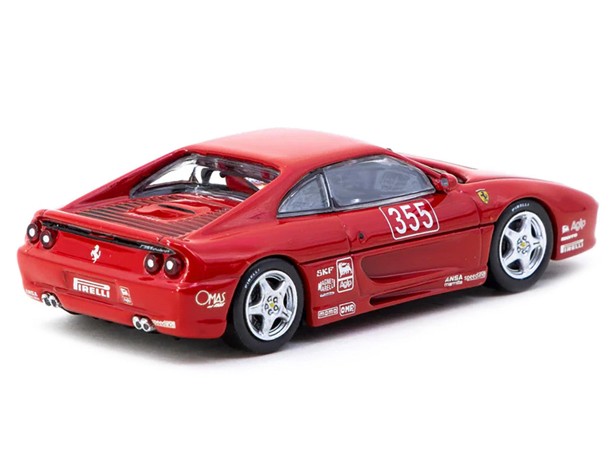 Ferrari F355 Challenge #355 "Presentation" Red "Hobby64" Series 1/64 Diecast Model by Tarmac Works 2